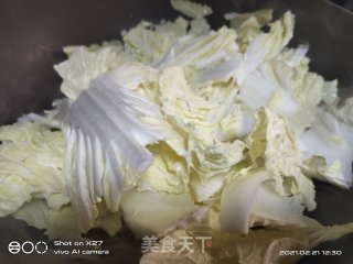 腊肉炒白菜的做法步骤：3
