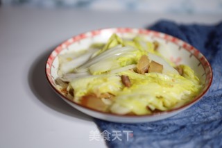 腊肉炒白菜的做法步骤：6