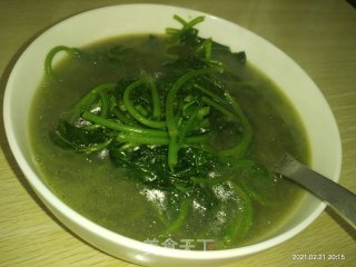 番薯叶汤的做法步骤：5