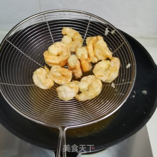 凤梨虾球的做法步骤：10