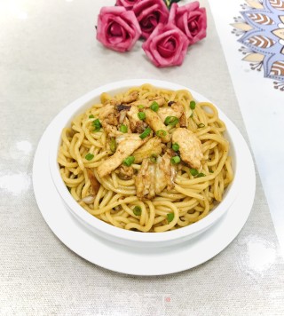 鸡肉车仔面的做法步骤：10