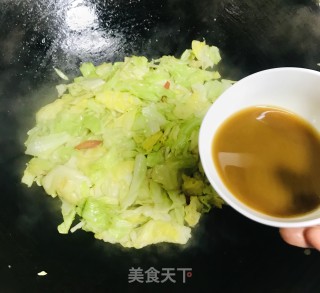 醋溜包菜的做法步骤：7