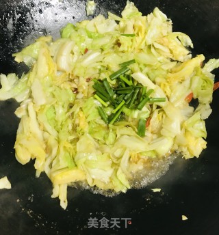 醋溜包菜的做法步骤：8