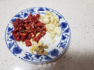 辣炒藕丁的做法步骤：2