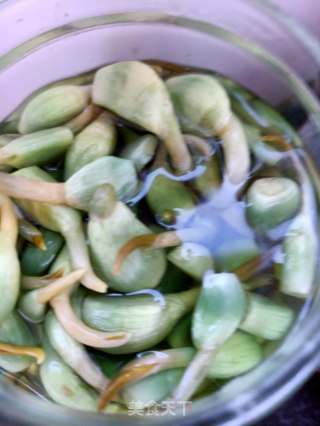 “早春美味”迎春花拌菠菜的做法步骤：8