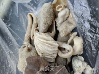 “早春美味”春葱炒羊肺的做法步骤：1