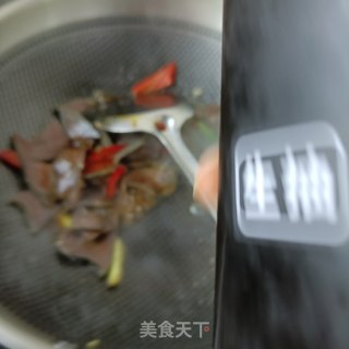 “早春美味”春葱炒羊肺的做法步骤：8