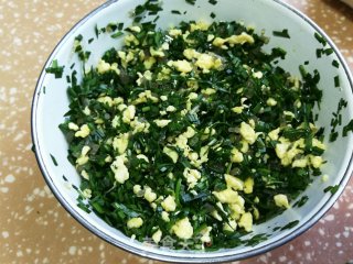 虾仁韭菜鸡蛋饺的做法步骤：8