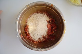 粉蒸牛肉（牛里脊）肉嫩有技巧的做法步骤：6
