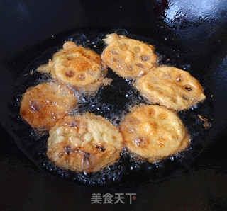 香酥藕片的做法步骤：5