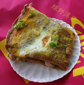 摊煎饼果子的做法步骤：10