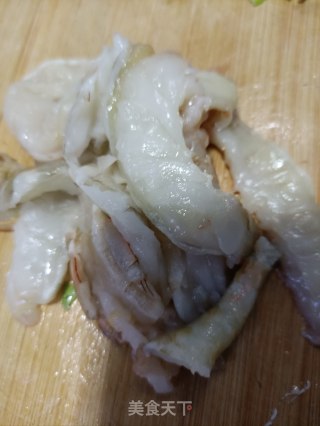 大虾炒荷兰豆的做法步骤：6