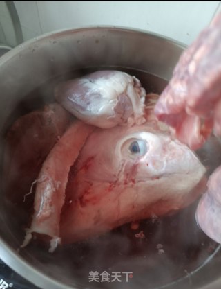 酱卤羊头的做法步骤：2