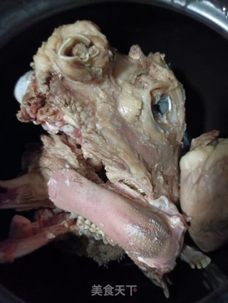 酱卤羊头的做法步骤：4