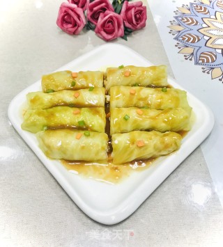 翡翠白玉卷的做法步骤：10