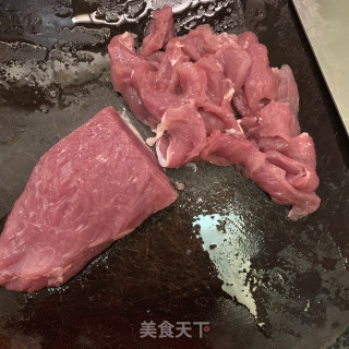 咸菜番茄炒肉片的做法步骤：3