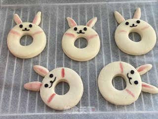 小兔子甜甜圈馒头︱小朋友绝对喜欢哟！的做法步骤：10