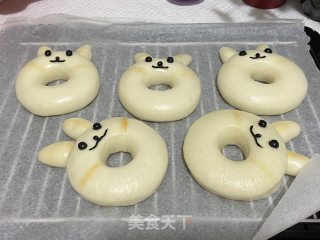 小兔子甜甜圈馒头︱小朋友绝对喜欢哟！的做法步骤：11