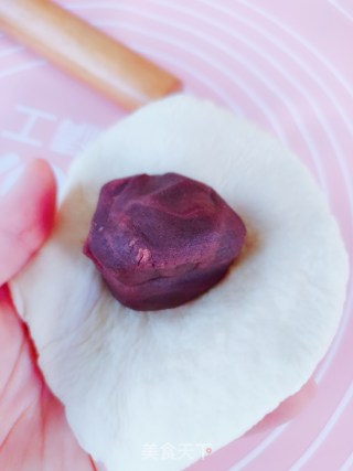 一次发酵，超好吃豆沙包的做法步骤：5