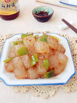麻辣焖子的做法步骤：9
