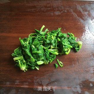 菠菜蒸蛋的做法步骤：2