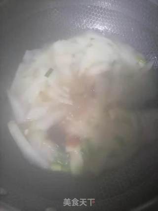 素炒荠菜的做法步骤：4