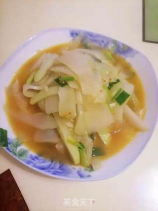 素炒荠菜的做法步骤：5