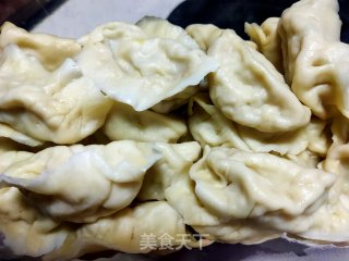 素白菜煎饺的做法步骤：2