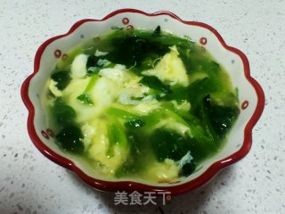 菠菜蛋花汤的做法步骤：10