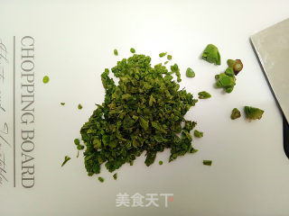 香椿拌鹰嘴豆的做法步骤：5