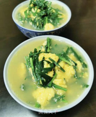 韭菜炖鸡蛋的做法步骤：8