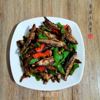 香煎小鱼干的做法步骤：5