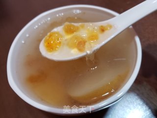 冰糖雪梨炖桃胶的做法步骤：9