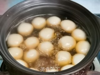 桂圆枸杞汤圆的做法步骤：9
