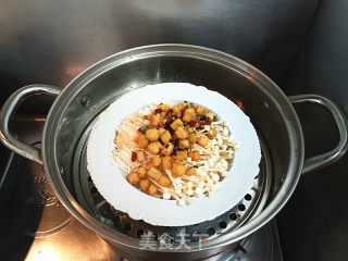 干贝蒸金针菇的做法步骤：8