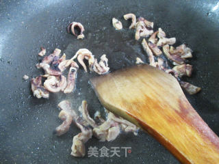 乌贼鲞炒荷兰豆的做法步骤：7