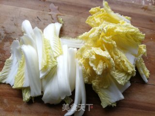 白菜炖肉丸的做法步骤：6