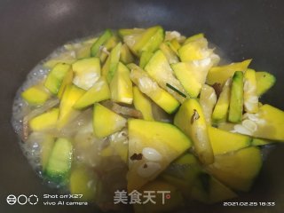 腊肉烧南瓜的做法步骤：5