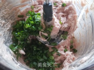 香葱猪肉丸子的做法步骤：8
