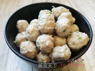 香葱猪肉丸子的做法步骤：18