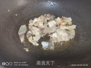 腊肉白菜炒面的做法步骤：8