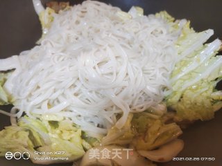 腊肉白菜炒面的做法步骤：10