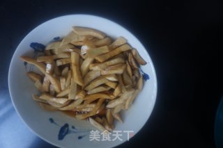 #早春美味#比肉好吃的小炒素鲍丝的做法步骤：6