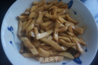 #早春美味#比肉好吃的小炒素鲍丝的做法步骤：8