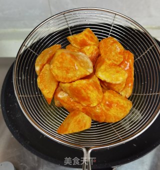 雪花红薯的做法步骤：9