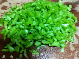 青椒炒柴鸡蛋的做法步骤：6
