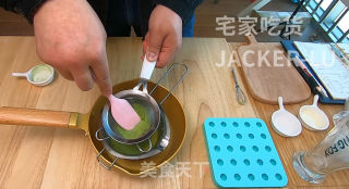 第一次尝试自制滚元宵，抹茶巧克力馅，简单又美味！的做法步骤：4