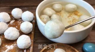 第一次尝试自制滚元宵，抹茶巧克力馅，简单又美味！的做法步骤：18