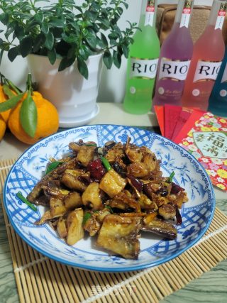 干煸腊鱼的做法步骤：11