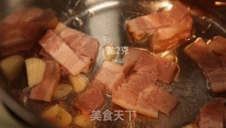 节后减脂菜荷兰豆炒培根，清脆爽口，简单好做的做法步骤：3